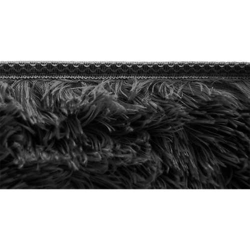 Floor Rugs Large Shaggy Rug Area Carpet Bedroom Living Room Mat – 200 x 140 cm, Black