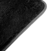 Floor Rugs Large Shaggy Rug Area Carpet Bedroom Living Room Mat – 230 x 160 cm, Black