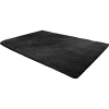 Floor Rugs Large Shaggy Rug Area Carpet Bedroom Living Room Mat – 230 x 200 cm, Black