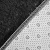Floor Rugs Large Shaggy Rug Area Carpet Bedroom Living Room Mat – 230 x 200 cm, Black