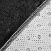 Floor Rugs Large Shaggy Rug Area Carpet Bedroom Living Room Mat – 230 x 200 cm, Black