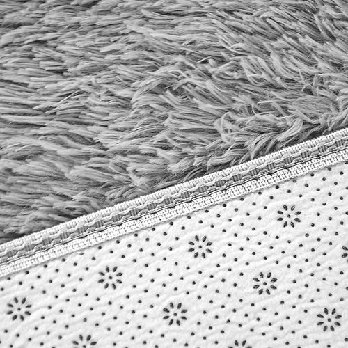 Floor Rugs Large Shaggy Rug Area Carpet Bedroom Living Room Mat – 230 x 160 cm, Grey