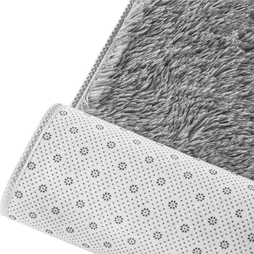 Floor Rugs Large Shaggy Rug Area Carpet Bedroom Living Room Mat – 230 x 160 cm, Grey