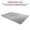 Floor Rugs Large Shaggy Rug Area Carpet Bedroom Living Room Mat – 230 x 160 cm, Grey