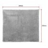 Floor Rugs Large Shaggy Rug Area Carpet Bedroom Living Room Mat – 230 x 200 cm, Grey