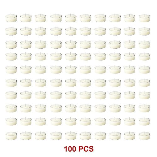 Bulk Buy Unscented SOY WAX Tealights, Soy Wax Tealight Candles – (100pc per set)