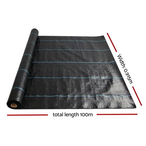Weed Control Mat Black – 0.915×100 m