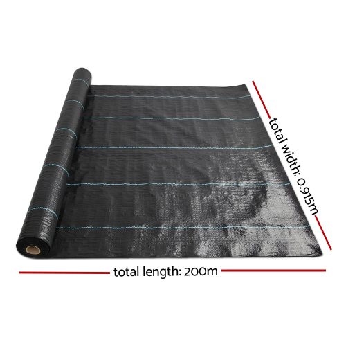 Weed Control Mat Black – 0.915×200 m