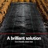 Weed Control Mat Black – 3.66×30 m