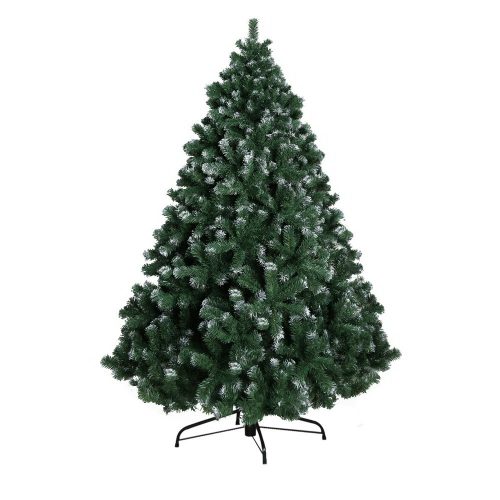 Jingle Jollys Christmas Tree Xmas Trees Decorations Snowy Tips – 7ft – 1250 Tips