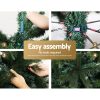 Jingle Jollys Christmas Tree Xmas Trees Decorations Pine-Needle Tips – 8ft – 2100 Tips