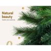 Jingle Jollys Christmas Tree Xmas Trees Decorations Pine-Needle Tips – 8ft – 2100 Tips