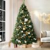Jingle Jollys Christmas Tree Xmas Trees Decorations Pine-Needle Tips – 8ft – 2100 Tips