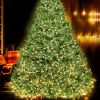 Jingle Jollys Christmas Tree Xmas Tree with LED Lights Warm White – 8ft – 3190 LED