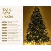 Jingle Jollys Christmas Tree Xmas Tree with LED Lights Warm White – 8ft – 3190 LED