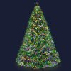 Jingle Jollys Christmas Tree Xmas Tree with LED Lights Multi Colour – 8ft – 3190 LED