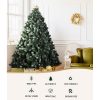 Jingle Jollys Christmas Tree Xmas Trees Decorations Snowy Tips – 8ft – 1500 Tips