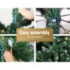 Jingle Jollys Christmas Tree Xmas Trees Decorations Snowy Tips – 8ft – 1500 Tips