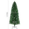 Jingle Jollys Christmas Tree LED Xmas trees with Lights Multi Colour – 6ft