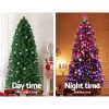 Jingle Jollys Christmas Tree LED Xmas trees with Lights Multi Colour – 6ft