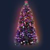 Jingle Jollys Christmas Tree LED Xmas trees with Lights Multi Colour – 7ft