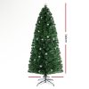 Jingle Jollys Christmas Tree LED Xmas trees with Lights Multi Colour – 7ft