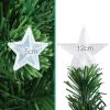Jingle Jollys Christmas Tree LED Xmas trees with Lights Multi Colour – 7ft