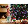 Jingle Jollys Christmas Tree LED Xmas trees with Lights Multi Colour – 7ft