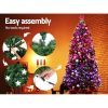 Jingle Jollys Christmas Tree LED Xmas trees with Lights Multi Colour – 7ft