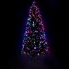 Jingle Jollys Christmas Tree LED Xmas trees with Lights Multi Colour – 7ft