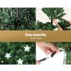 Jingle Jollys Christmas Tree LED Xmas trees with Lights Multi Colour – 7ft