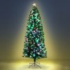 Jingle Jollys Christmas Tree LED Xmas trees with Lights Multi Colour – 8ft