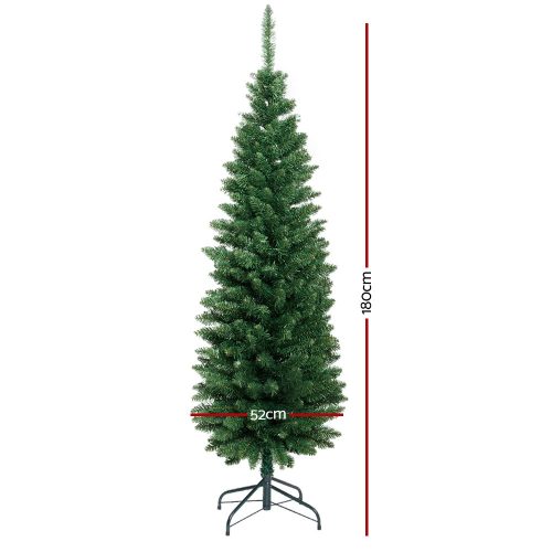 Christmas Tree 1.8m Xmas Tree Decorations Green 300 Tips