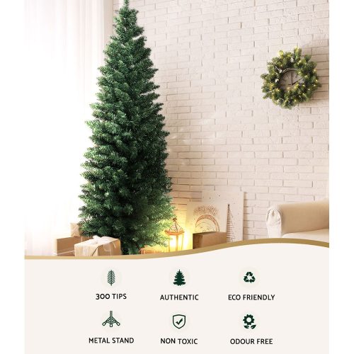 Christmas Tree 1.8m Xmas Tree Decorations Green 300 Tips