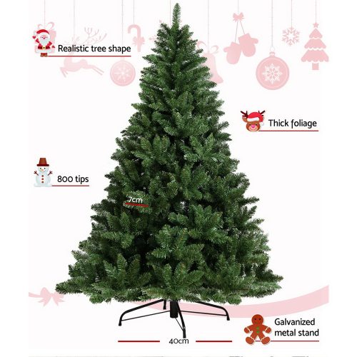 Jingle Jollys Christmas Tree Xmas Trees Green Decorations Tips – 6ft