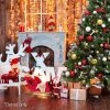 Jingle Jollys Christmas Tree Xmas Trees Decorations Snowy Green Tips – 6ft