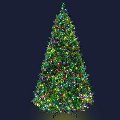 Christmas Tree 2.1m Xmas Tree Decoration 8 Light Mode Multi Colour