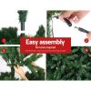 Christmas Tree 2.1m Xmas Tree Decoration 8 Light Mode Multi Colour