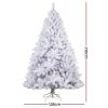 Christmas Tree 2.1m 1000 White Tips Xmas Tree Decorations