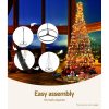 Jingle Jollys Christmas Tree 2.1M 264 LED Xmas Trees Solar Power – Warm White