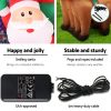 Christmas Inflatable Santa Sleigh 2.2M Outdoor Decorations LED