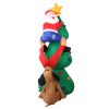 Christmas Inflatable Santa Tree 1.8M Lights Outdoor Decorations