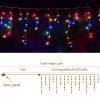 Jingle Jollys 500 LED Solar Powered Christmas Icicle Lights 20M Outdoor Fairy String Party – MULTICOLOUR