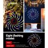 Christmas Lights 128 LED 50cm Fairy Light Spin Decorations