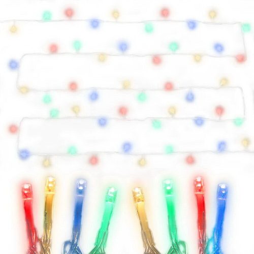 Jingle Jollys Christmas String Lights 500LED – 100M, MULTICOLOUR