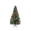 Christmas Tree Xmas Decorations Fibre Optic Multicolour Lights – 1.5 M