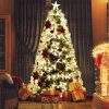 Christmas Tree Xmas Decorations Fibre Optic Multicolour Lights – 1.5 M