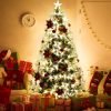 Christmas Tree Xmas Decorations Fibre Optic Multicolour Lights – 1.5 M