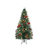 Christmas Tree Xmas Decorations Fibre Optic Multicolour Lights – 1.8 M