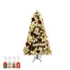 Christmas Tree Xmas Decorations Fibre Optic Multicolour Lights – 1.8 M